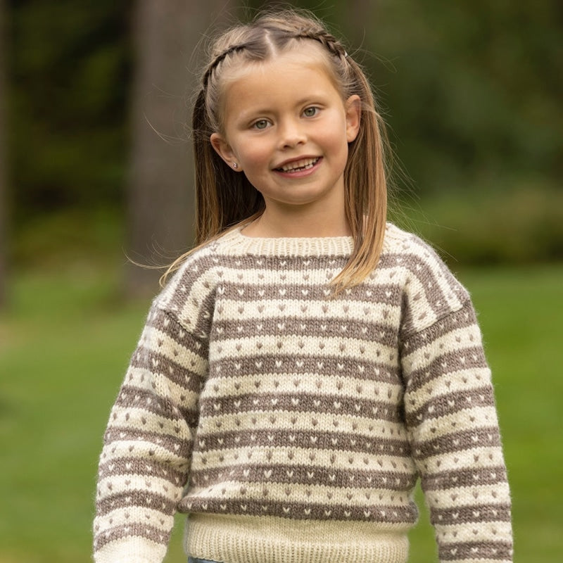 Strikk The Look: Narve-genser natur