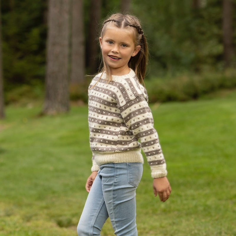 Strikk The Look: Narve-genser natur