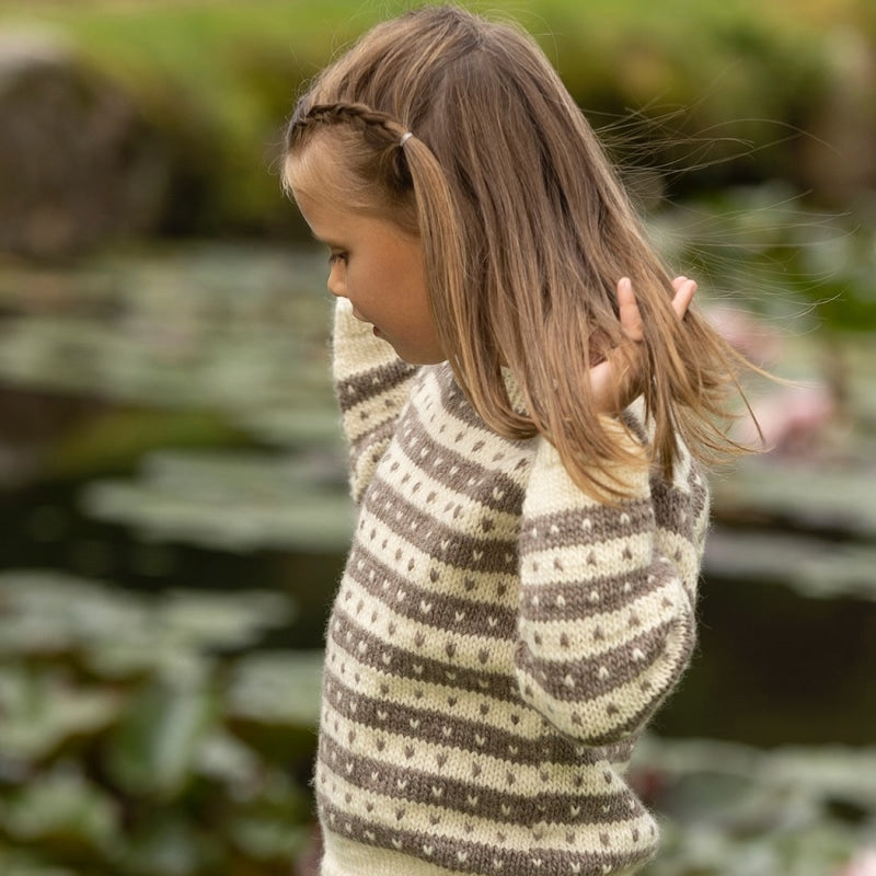 Strikk The Look: Narve-genser natur