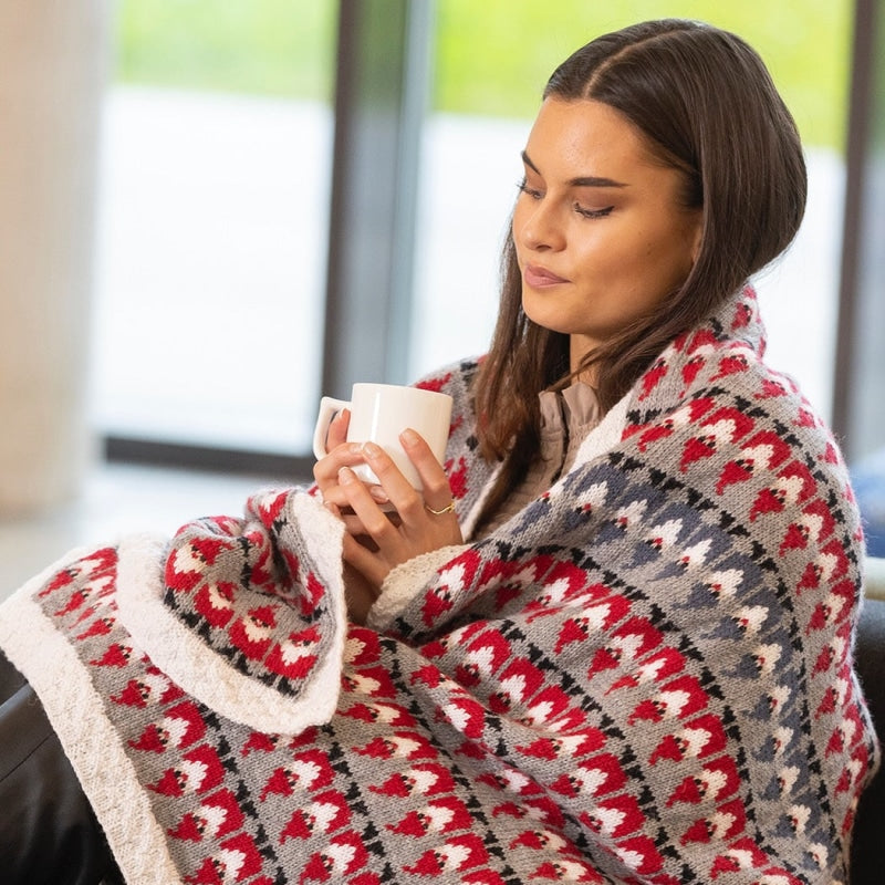 Strikk The Look: Nisse-teppe