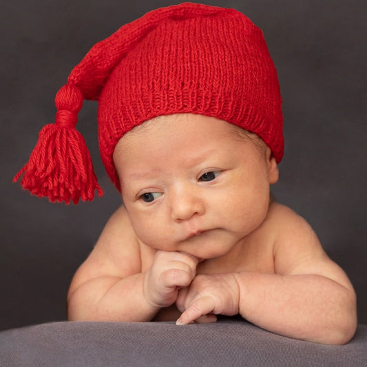 Strikk The Look; Nure-nissselue rød