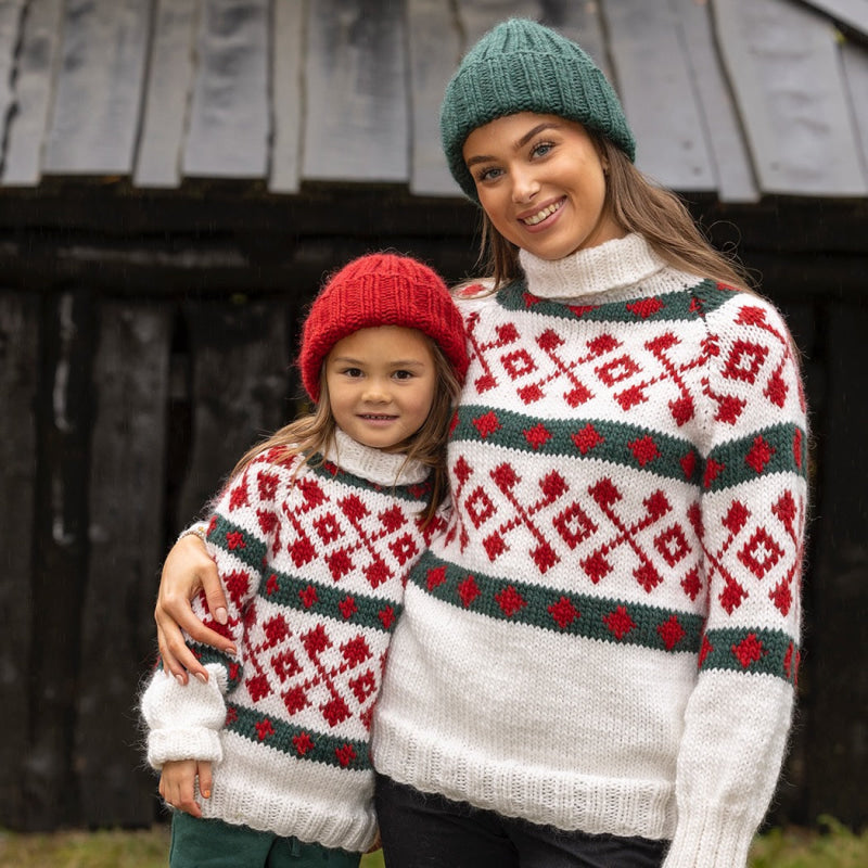 Strikk The Look: Ocean eyes-julegenser