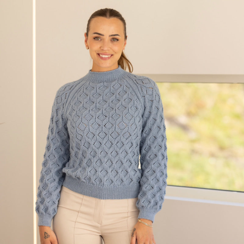 Strikk The Look: Strikk The Look: Sarbuvollen-genser