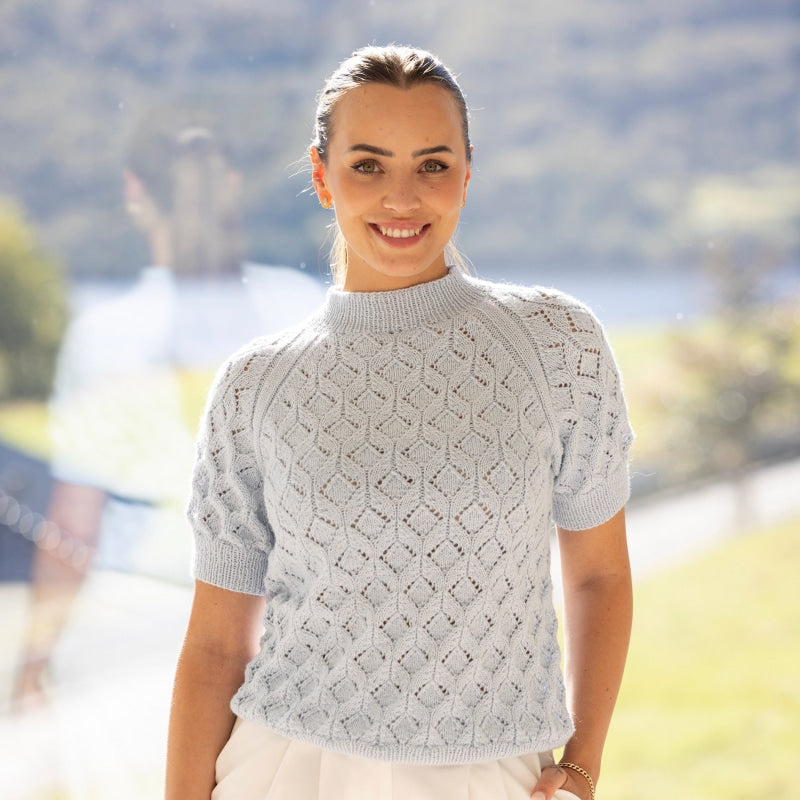 Strikk The Look: Sarbuvollen-topp