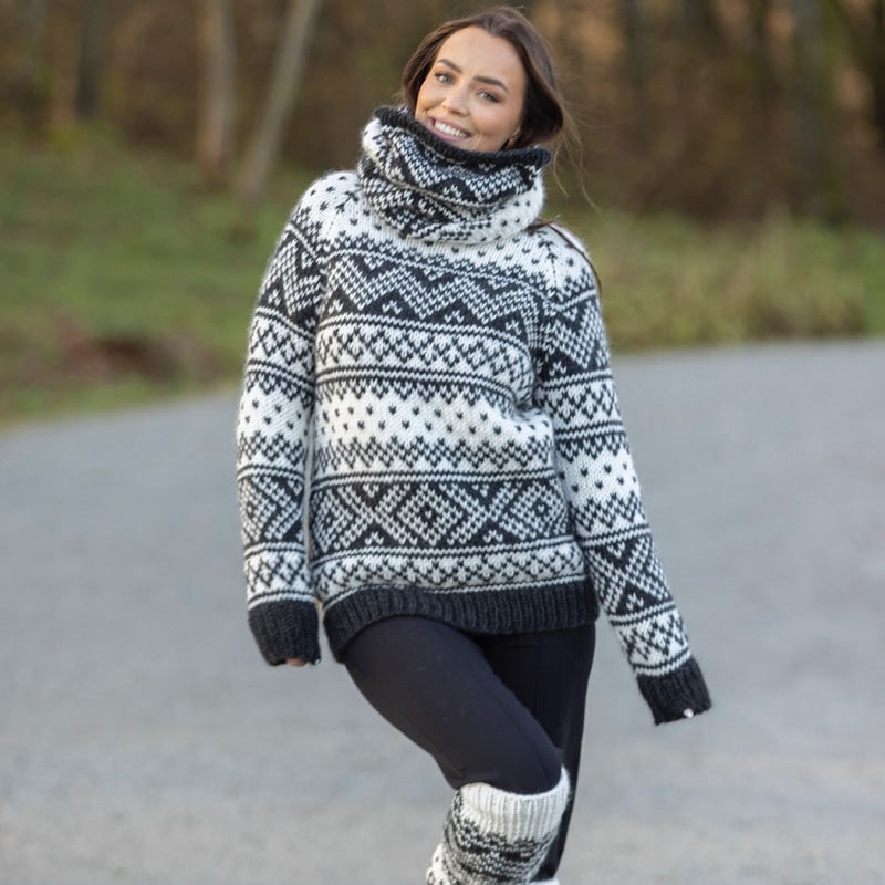 Strikk The Look: Setesdal-buff modell Gyro