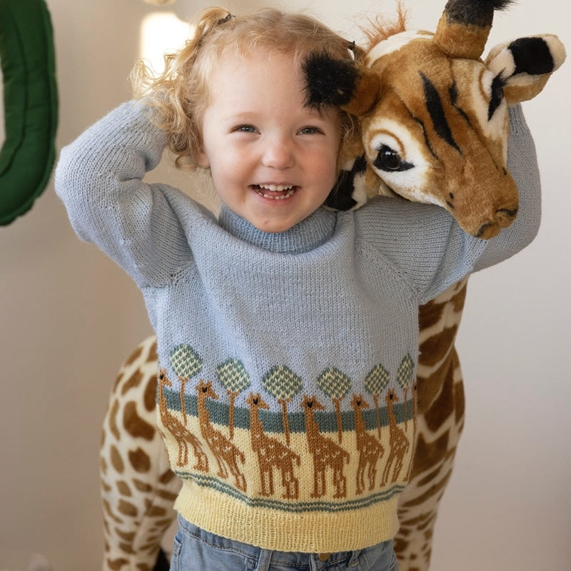 Strikk The Look: Sjiraff-genser