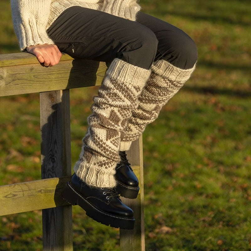 Strikk The Look: Sno leggvarmere