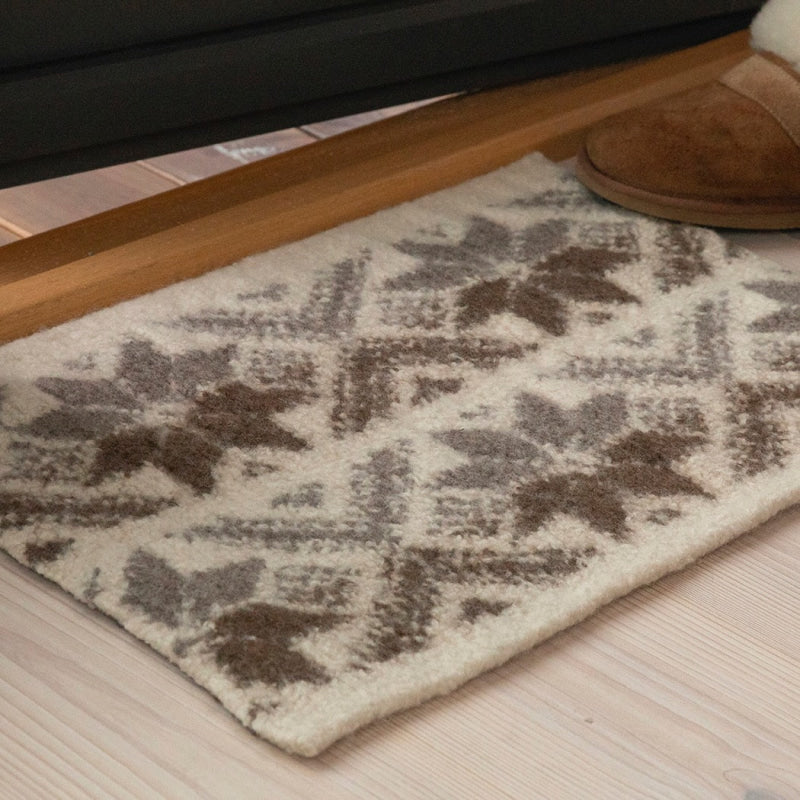 Strikk The Look: Snoi-tova sitteunderlag