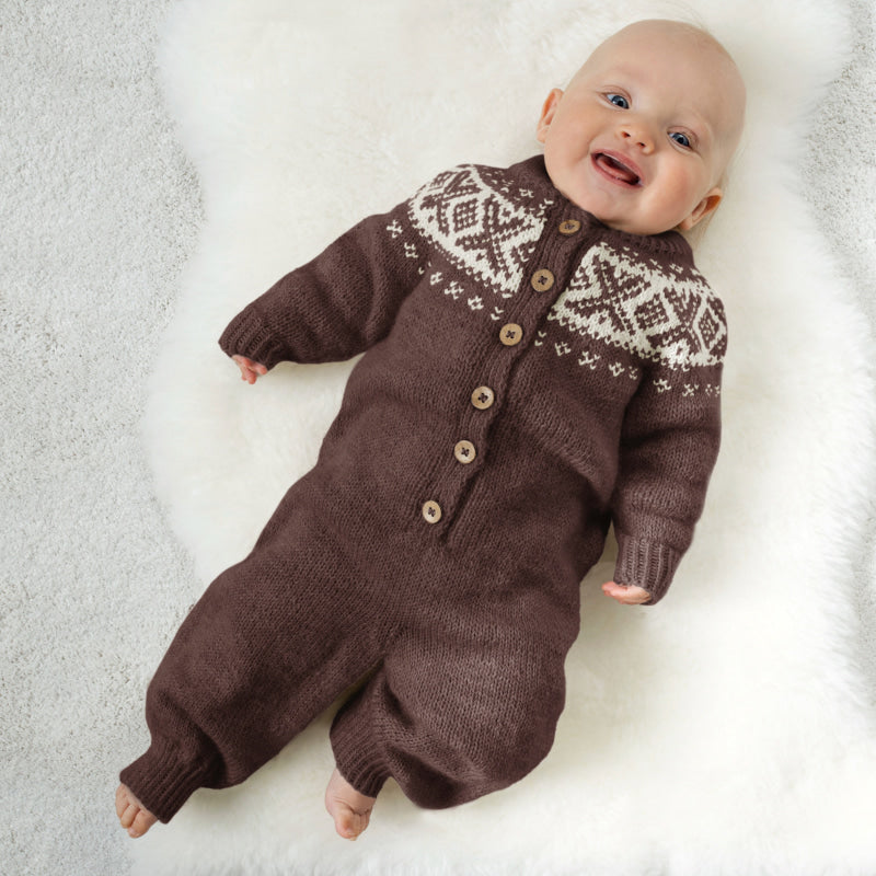 Strikk The Look: Cortina heldress baby brun
