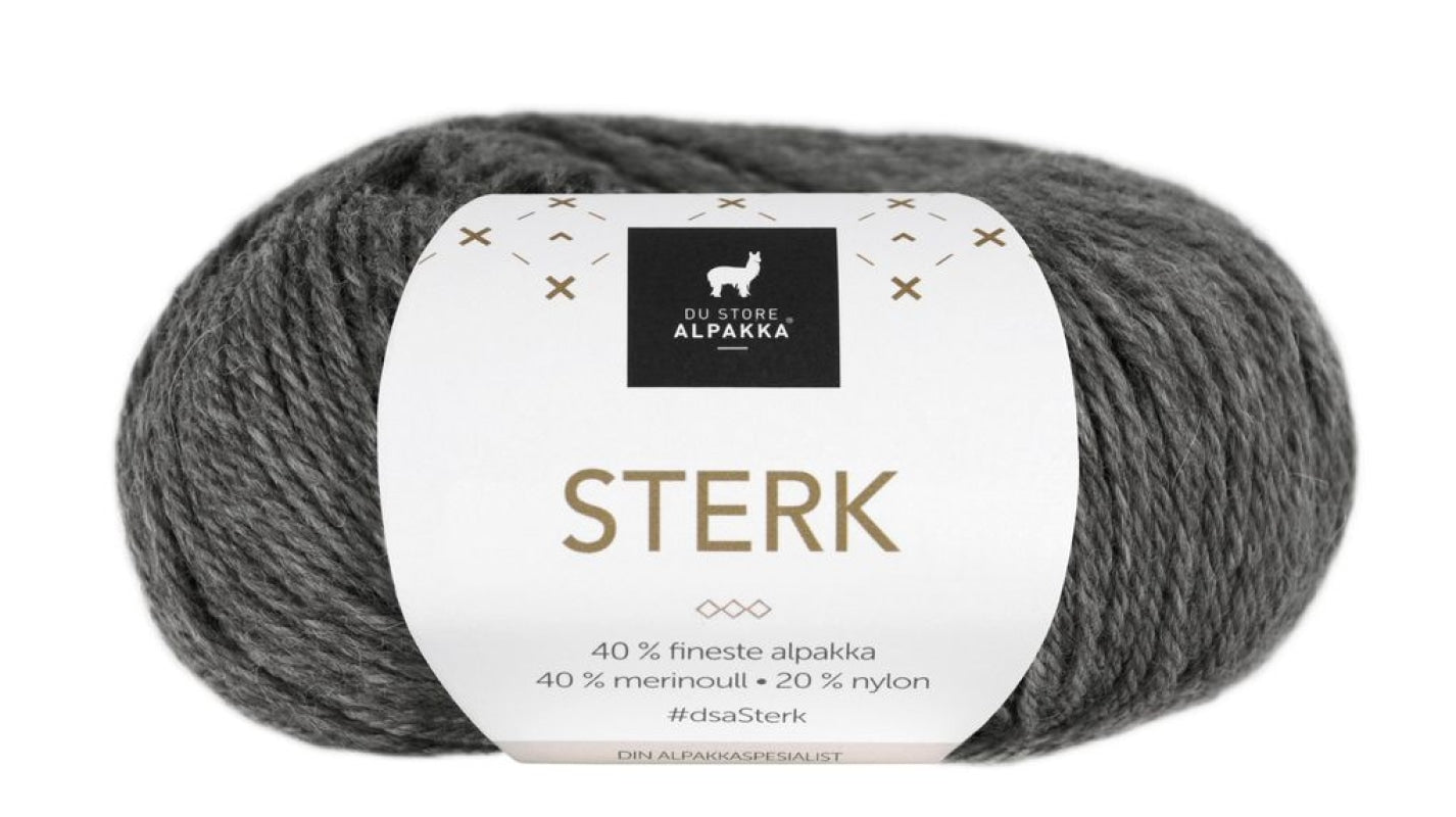 Strikk The Look: Suleskard-genser koks, sterk