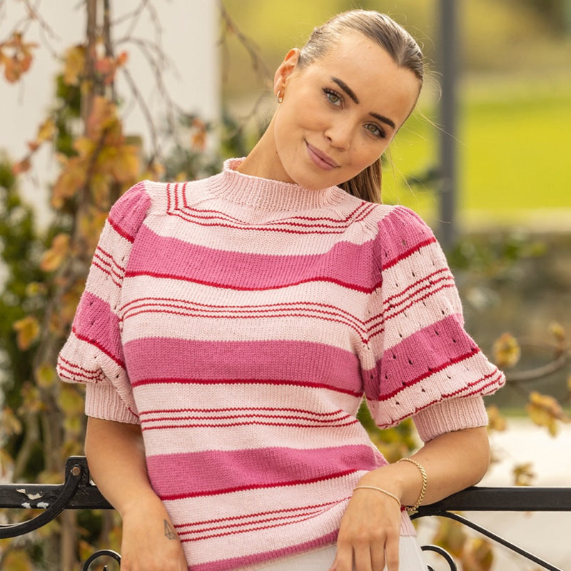 Strikk The Look:Trille-topp by Mie Cappelen
