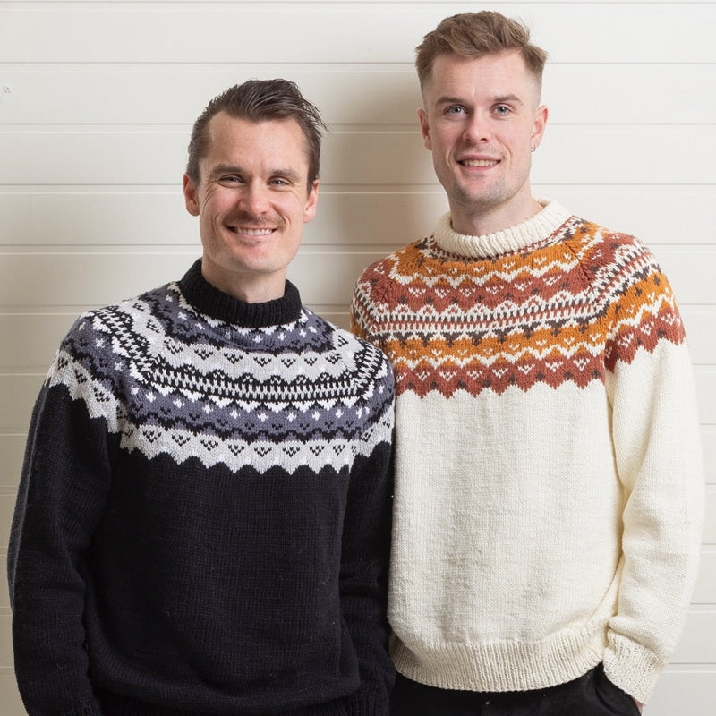 Strikk The look: Turt-genser svart Tmp