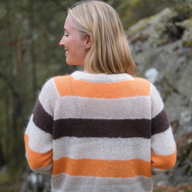 Strikk The Look: Tvist-genser brun