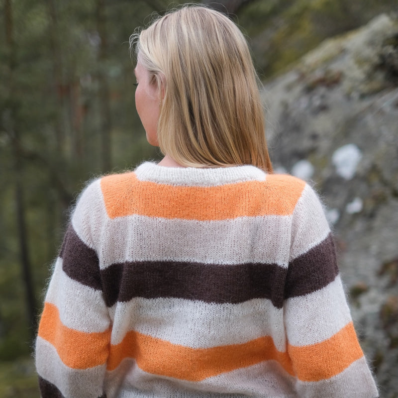 Strikk The Look: Tvist-genser brun