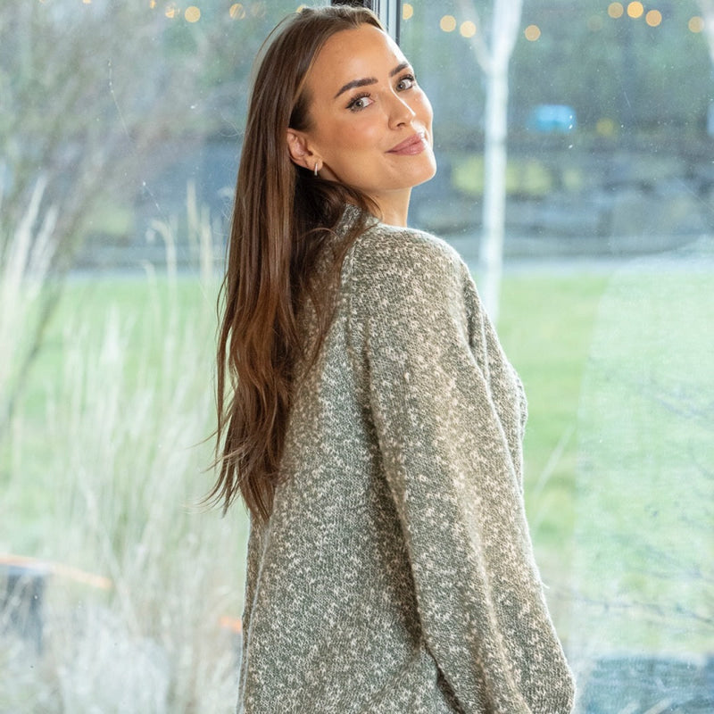 Strikk The Look: Tyra-jakke grønn