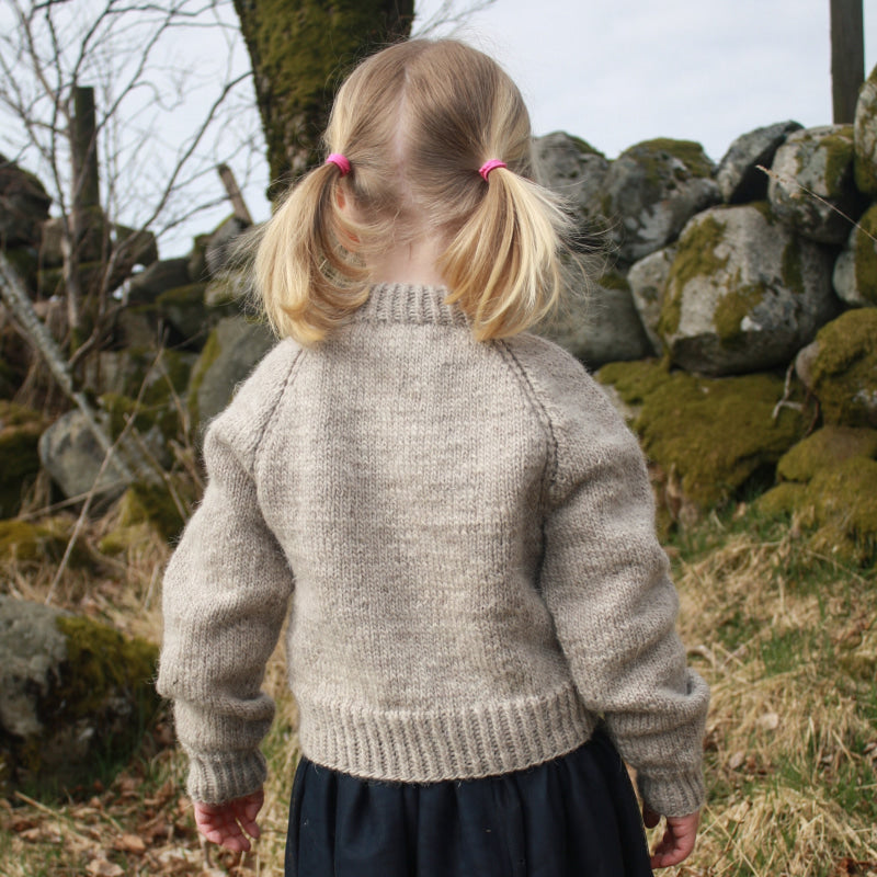 Strikk The Look: Ultimate-genser beige