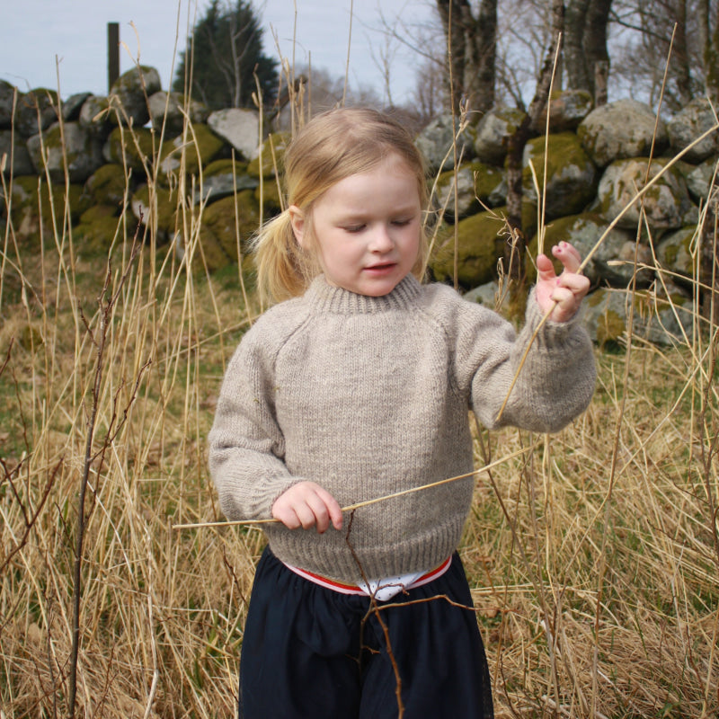 Strikk The Look: Ultimate-genser beige