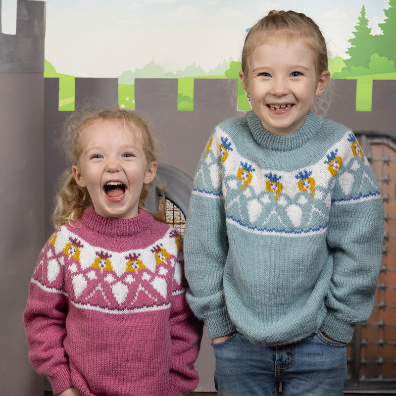 Strikk The Look: Vanessa-genser rosa