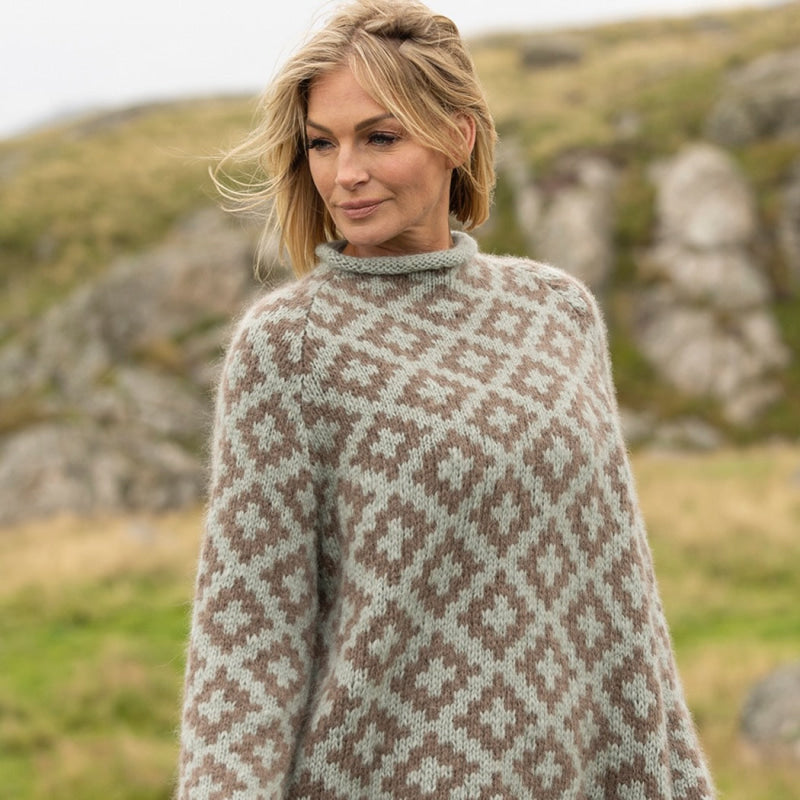 Strikk The Look: Veslemøy-genser grønn