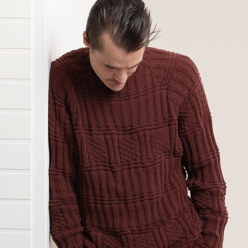 Strikk The Look: Vier genser rødbrun