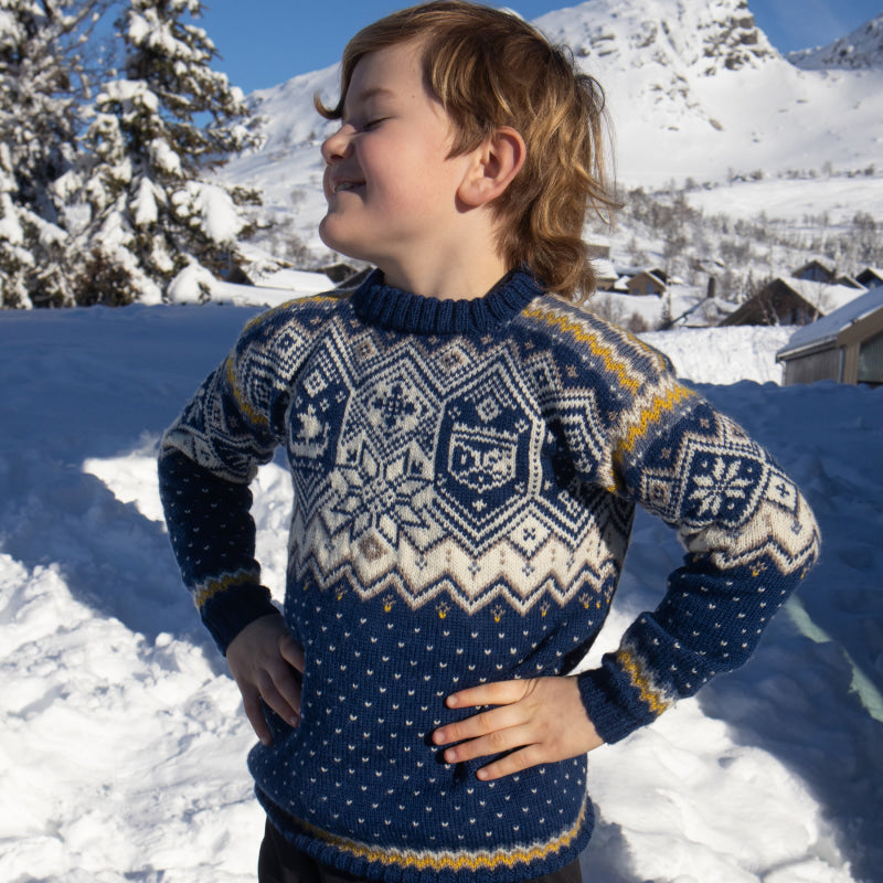 Strikk The Look: VM-genser barn Trondheim 2025