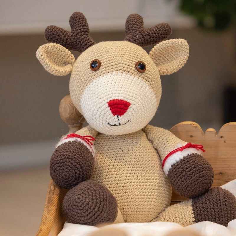 Strikk The Look: Rudolf- reinsdyr