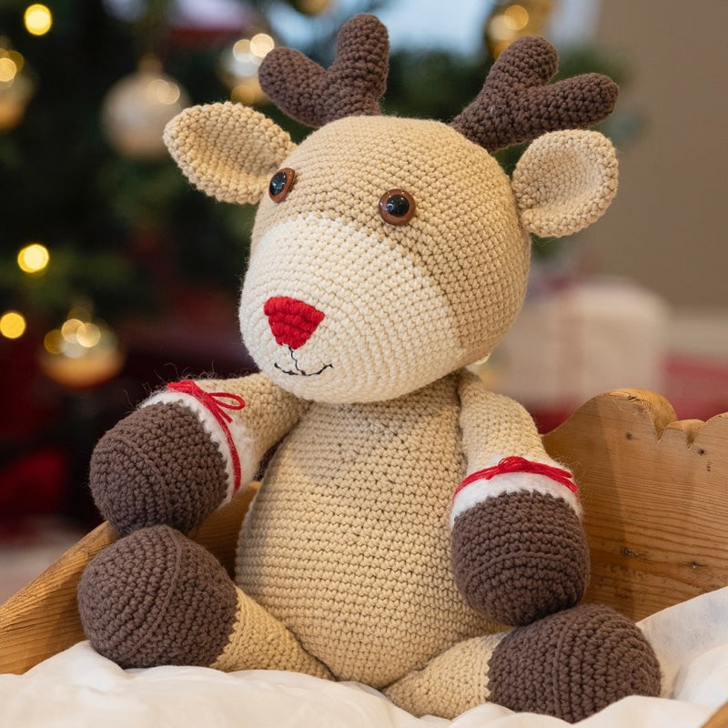 Strikk The Look: Rudolf- reinsdyr