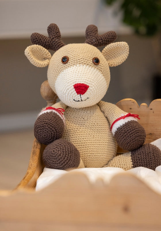 Strikk The Look: Rudolf- reinsdyr