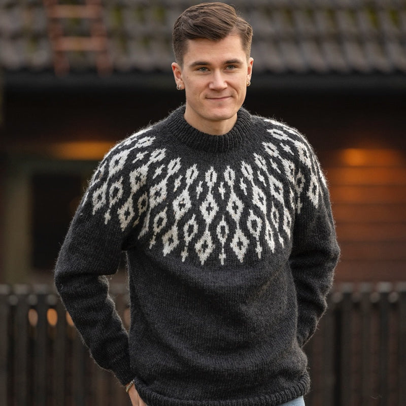 Strikk The Look: Runde-genser