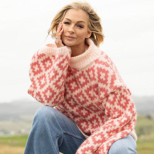 Strikk The Look:  Kamille-genser