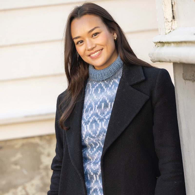 Strikk The Look: Terkel-genser blå