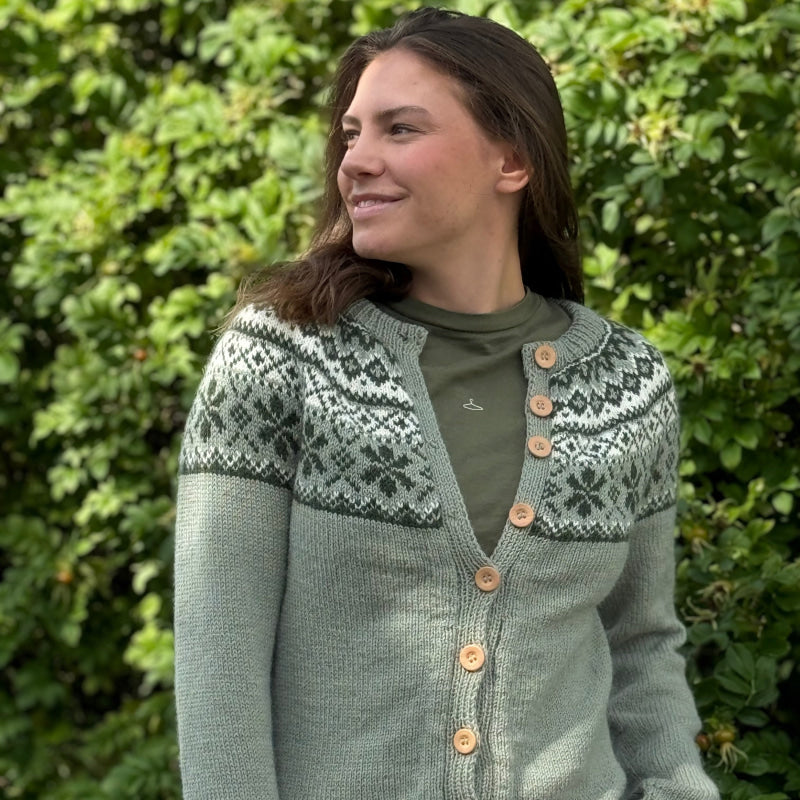 Strikk The Look: Ida-jakke teblad