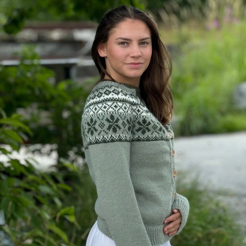 Strikk The Look: Ida-jakke teblad