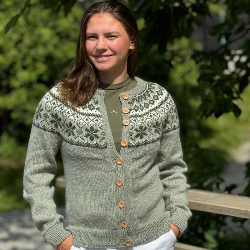 Strikk The Look: Ida-jakke teblad