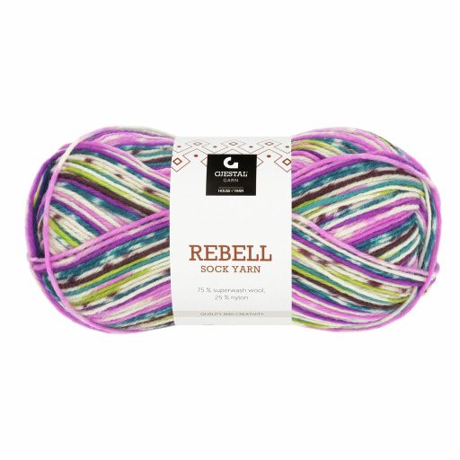 9402 Lilla Petrol Grønn print