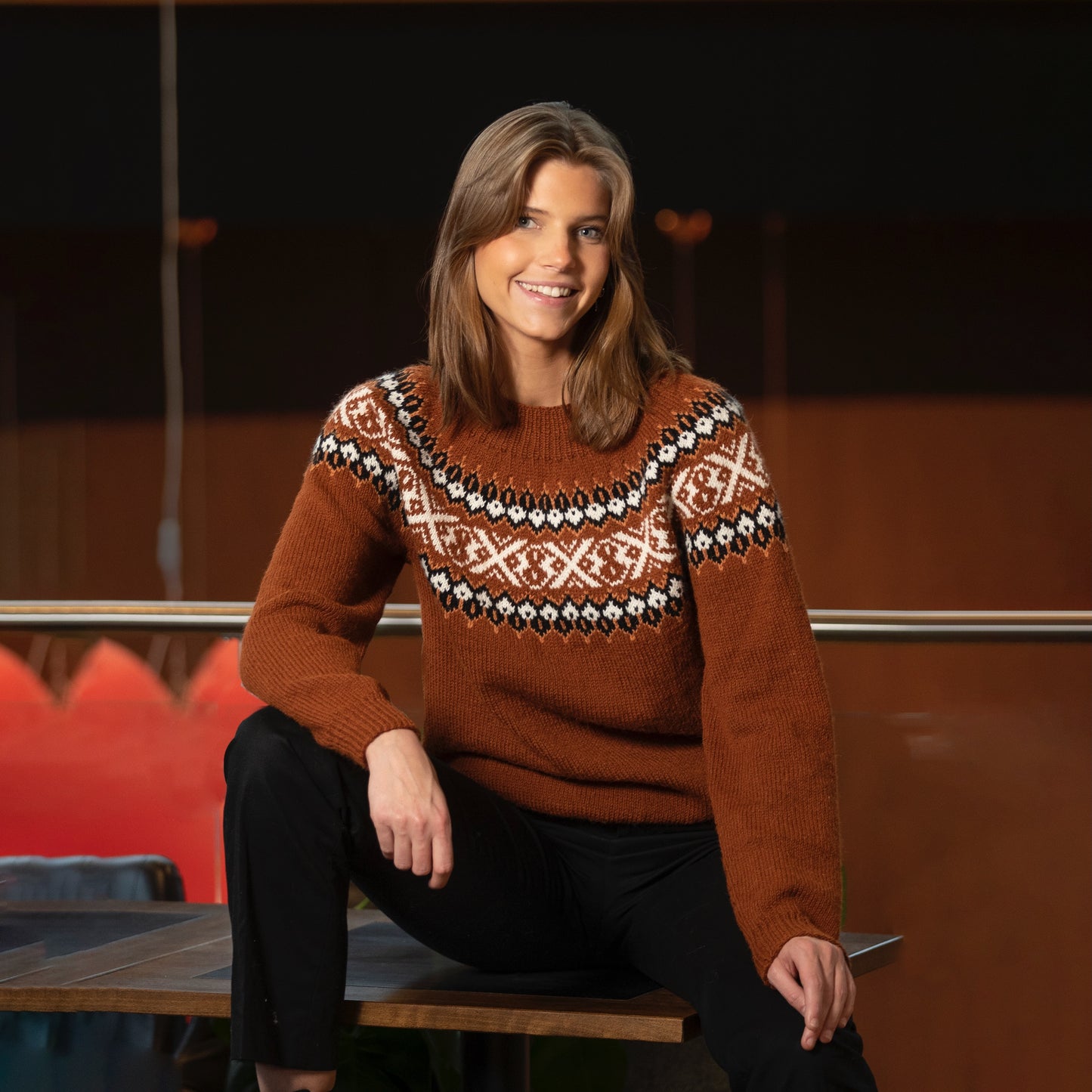 Strikk The Look: Geilo-genser rust