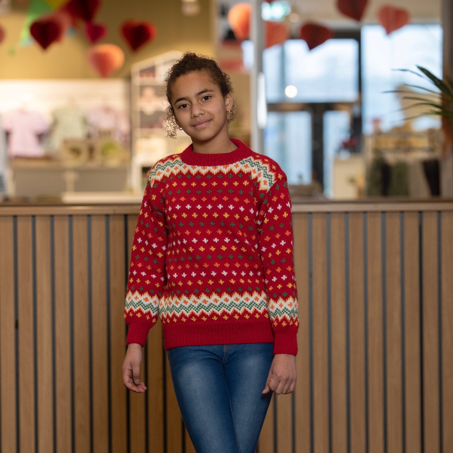 Strikk The Look: Mayann-genser rød