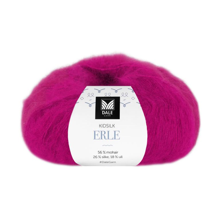 Strikk The Look: Misty-jumper pink 3/4 erm