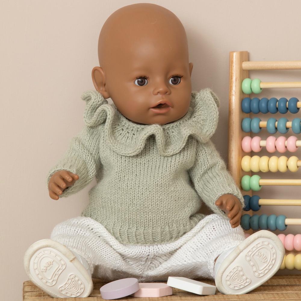 Strikk The Look: "Otelie"-dukkegenser og tights