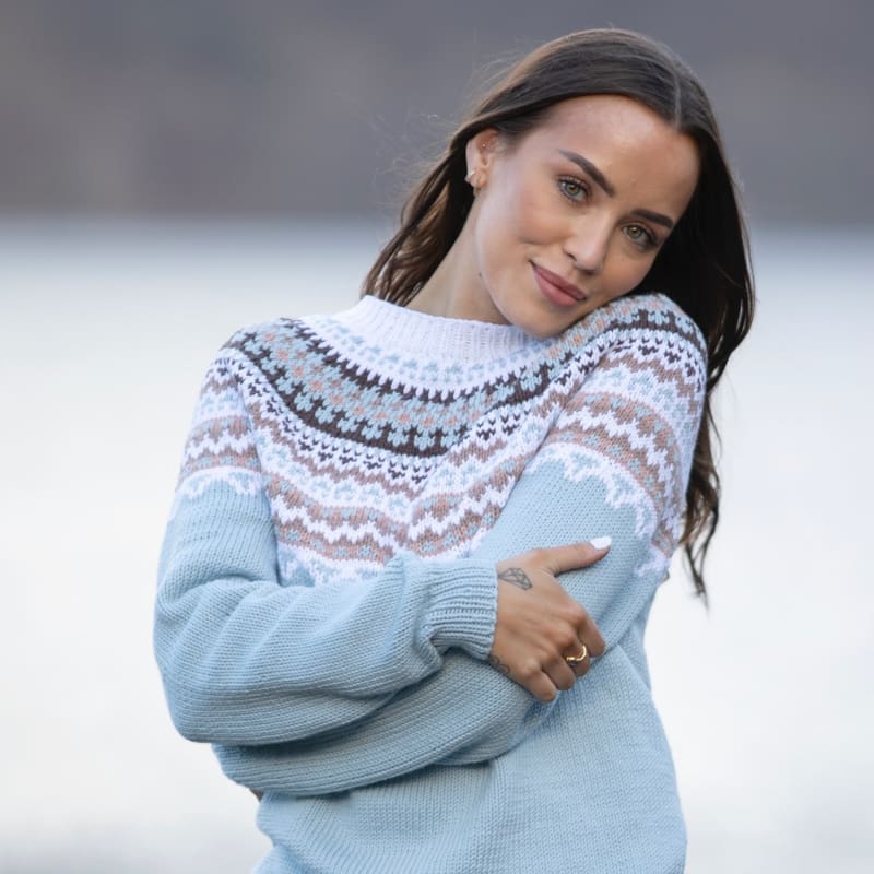 Strikk The Look: Kapers-genser aqua