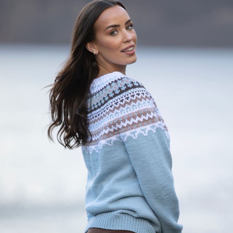 Strikk The Look: Kapers-genser aqua