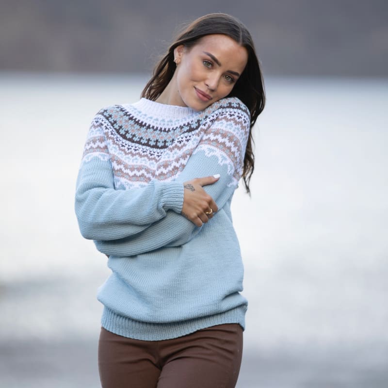 Strikk The Look: Kapers-genser aqua