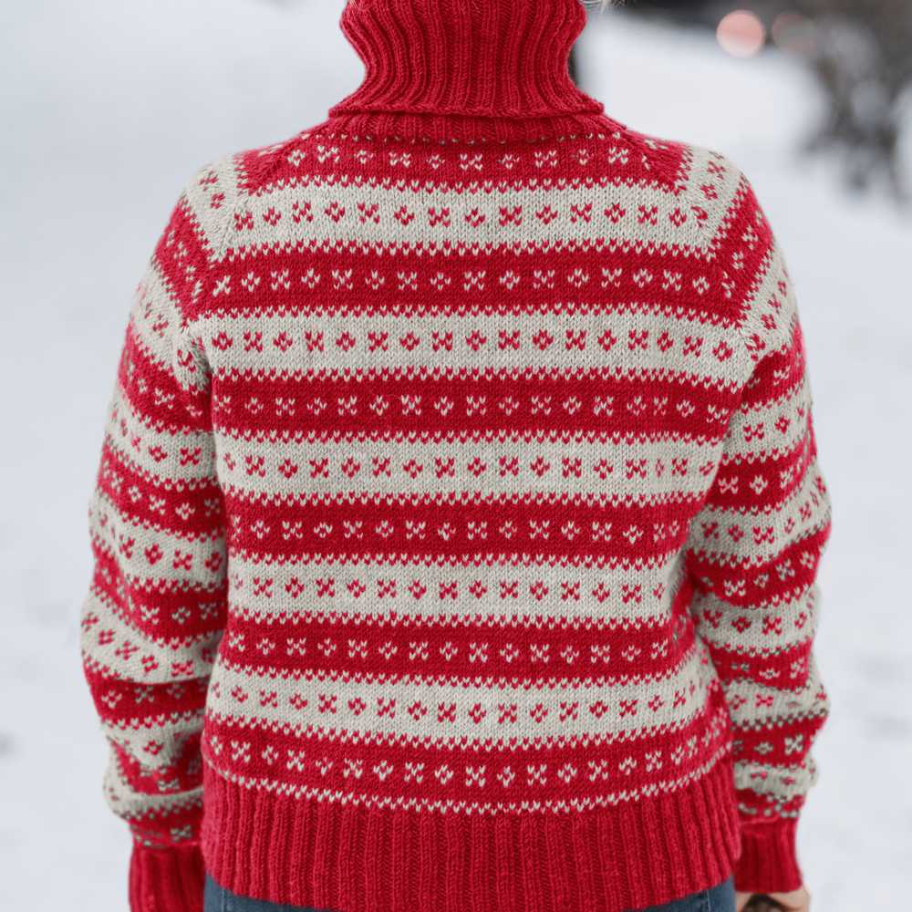 Strikk The Look: Håndballgenser rød