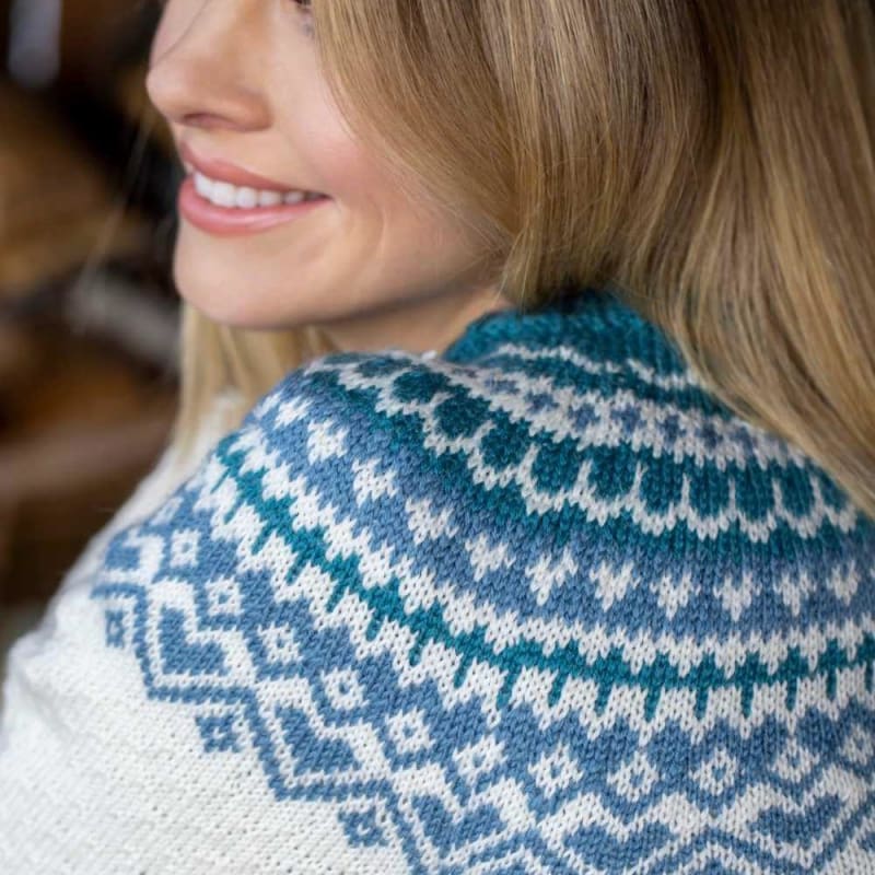 Strikk The Look: Ronje-genser natur