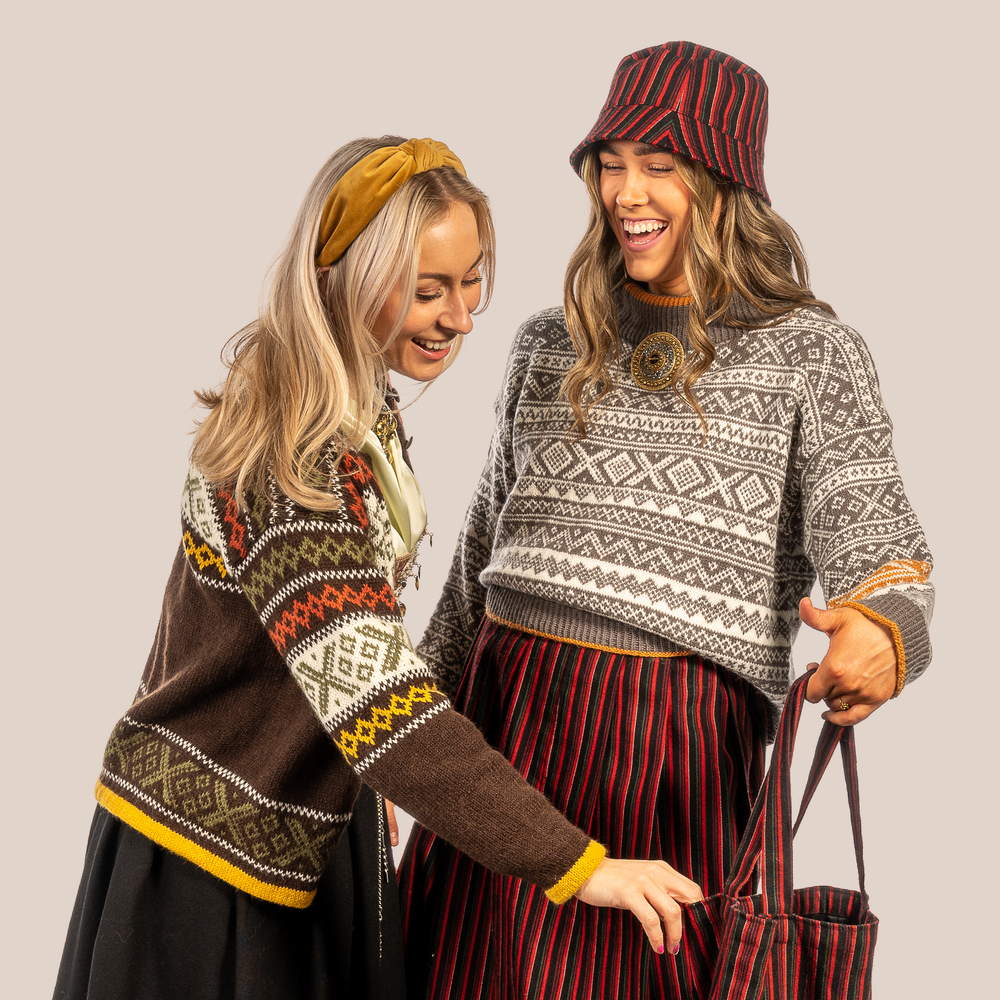 Strikk The Look: Valle-genser muldvarp