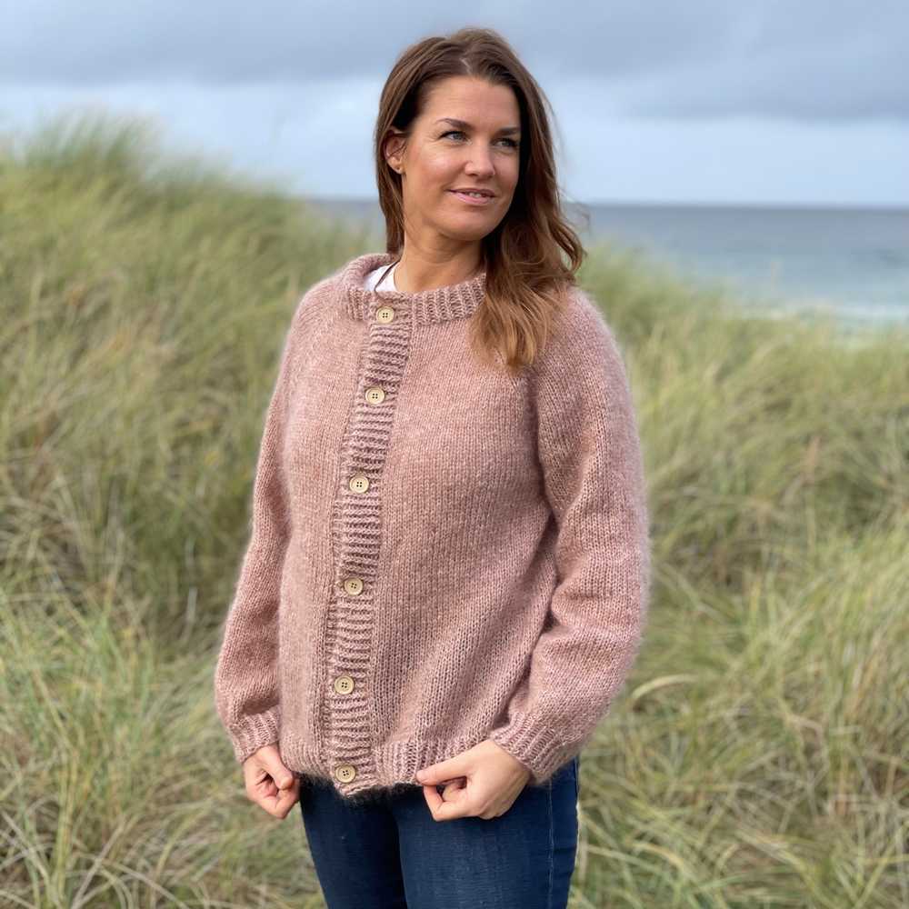 Strikk The Look: Iben jakke beige