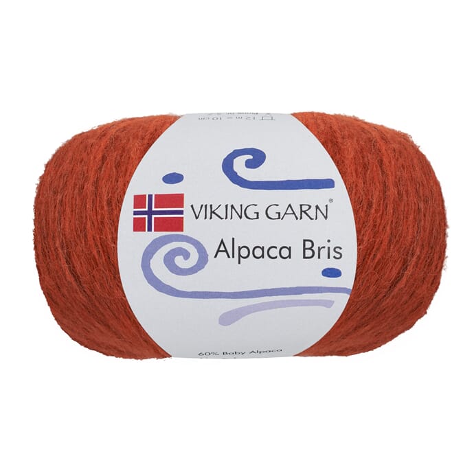 Strikk The Look: Chunky dream-genser lys burgunder