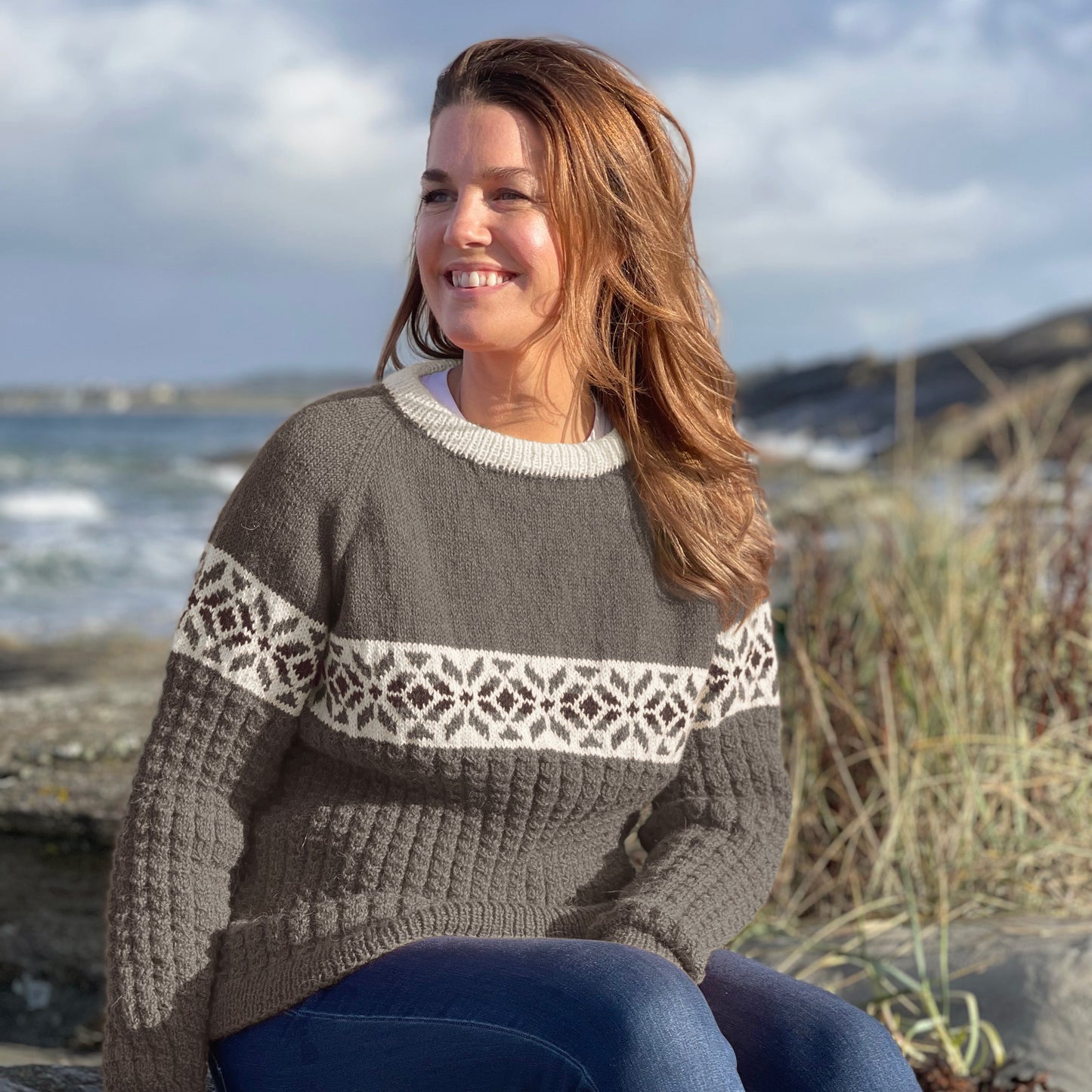 Strikk The Look: Ombo-genser muldvarp