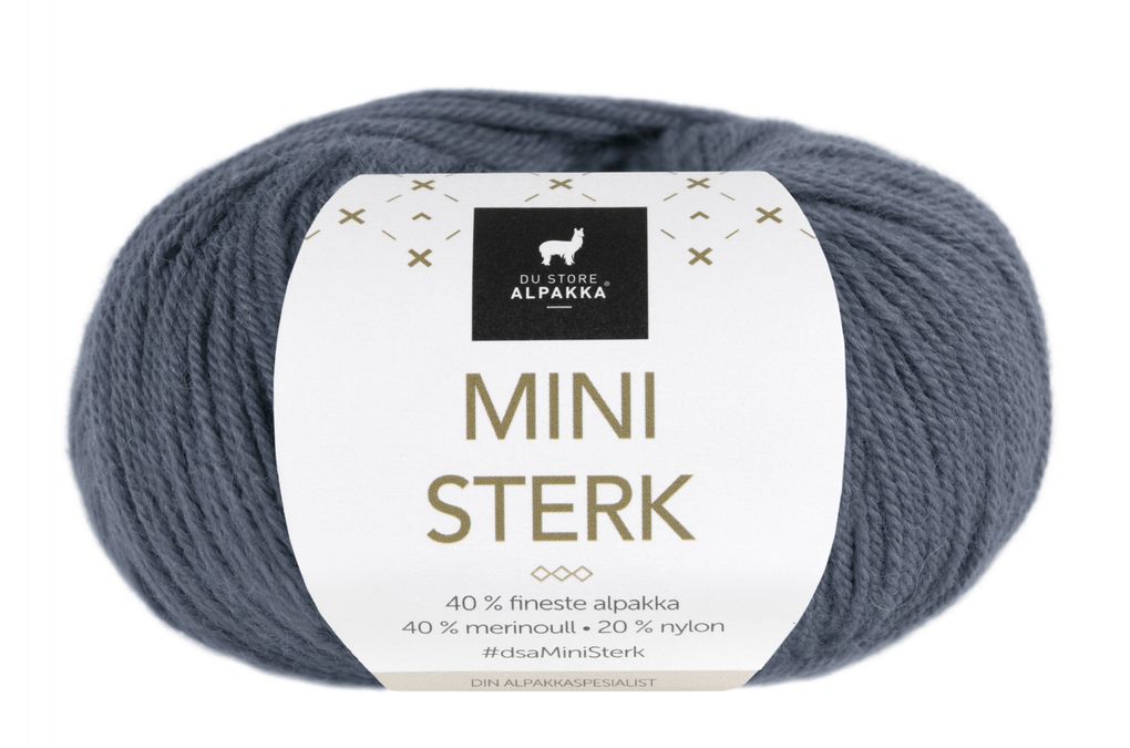 861 Mørk gråblå