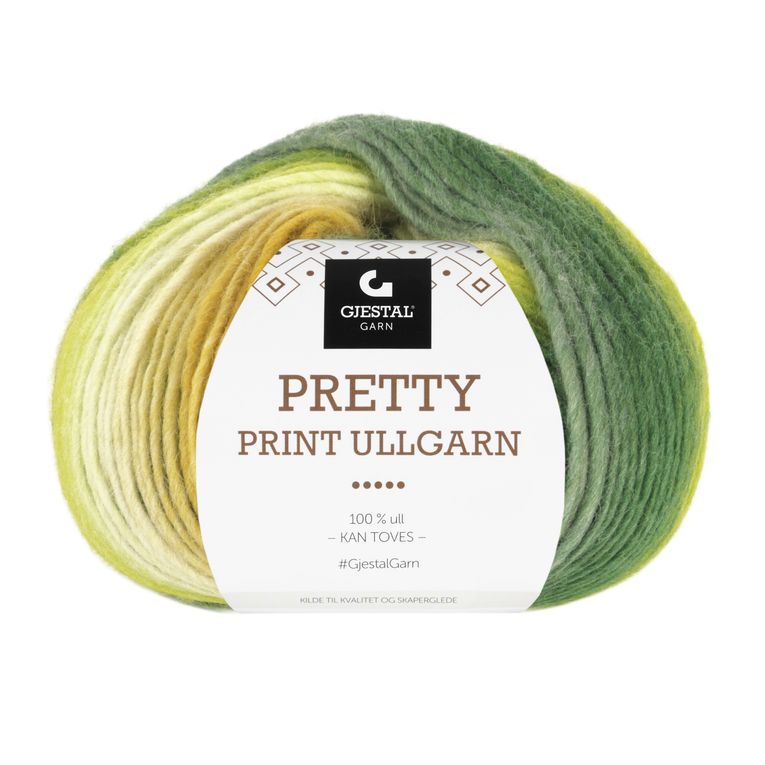 507 Grønnfarget print